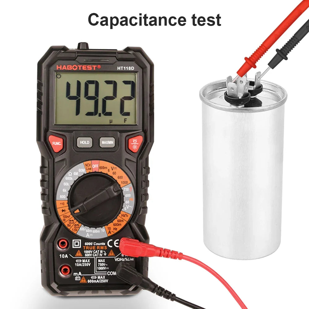 Skorter | HT118 Digital Multimeter - True RMS Auto Range NCV