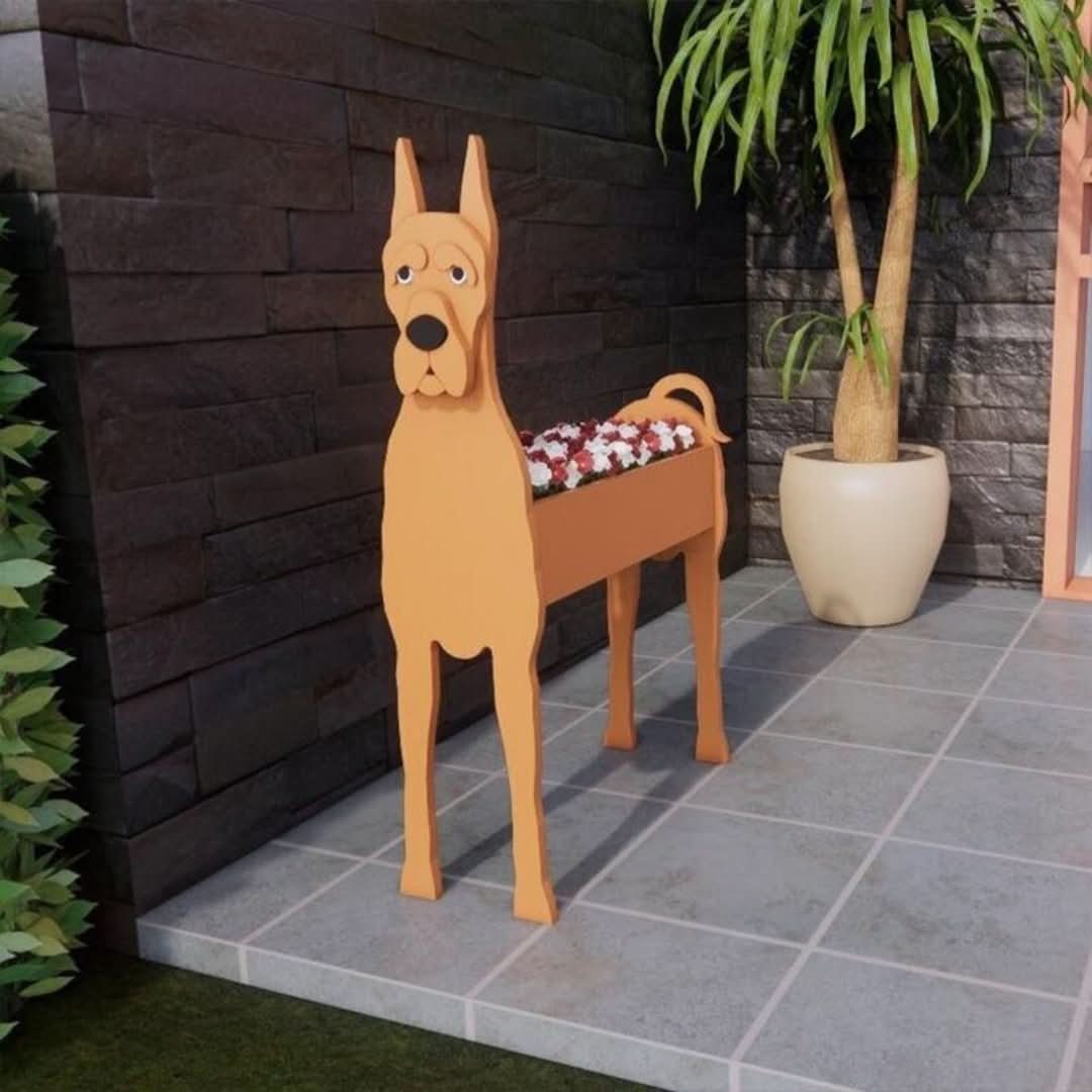 Skorter | Pupcycled - Puppy Plant Holder