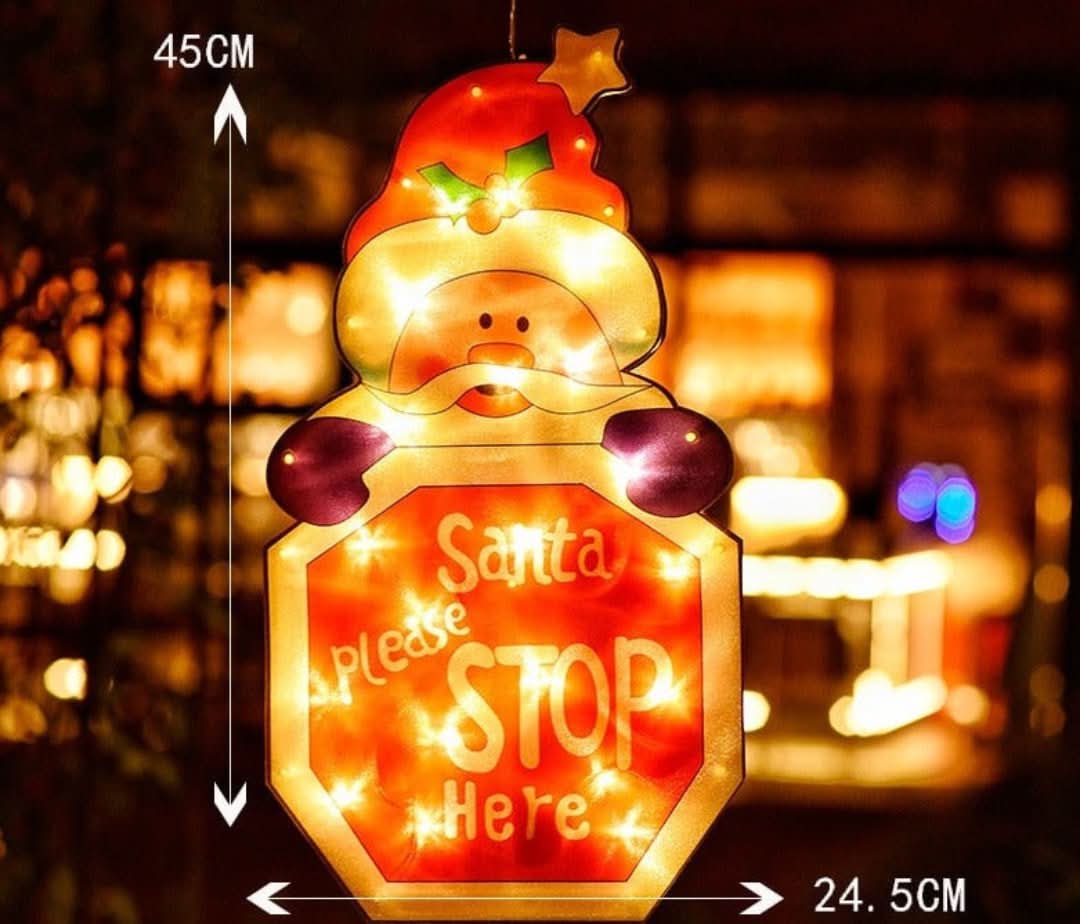 Skorter | Kersteramme LED Decoration With Suction Rod