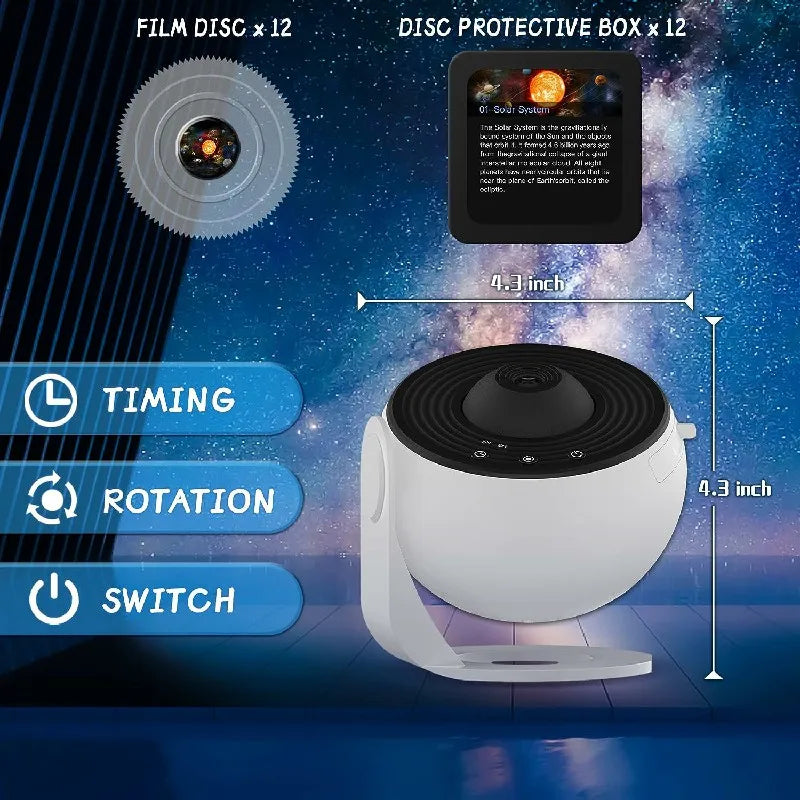 Skorter | 360° Planetarium Projector | Improved Relaxation and Stress Relief