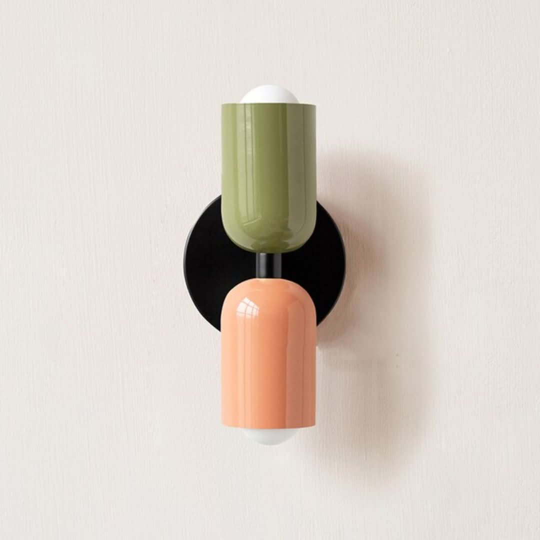 Skorter | Cream Double LED Wall Lamp