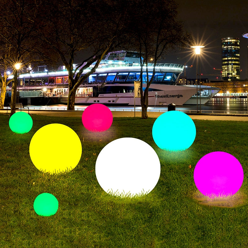 Skorter | Shiny Moon Solar LED Waterproof Garden Ball Light