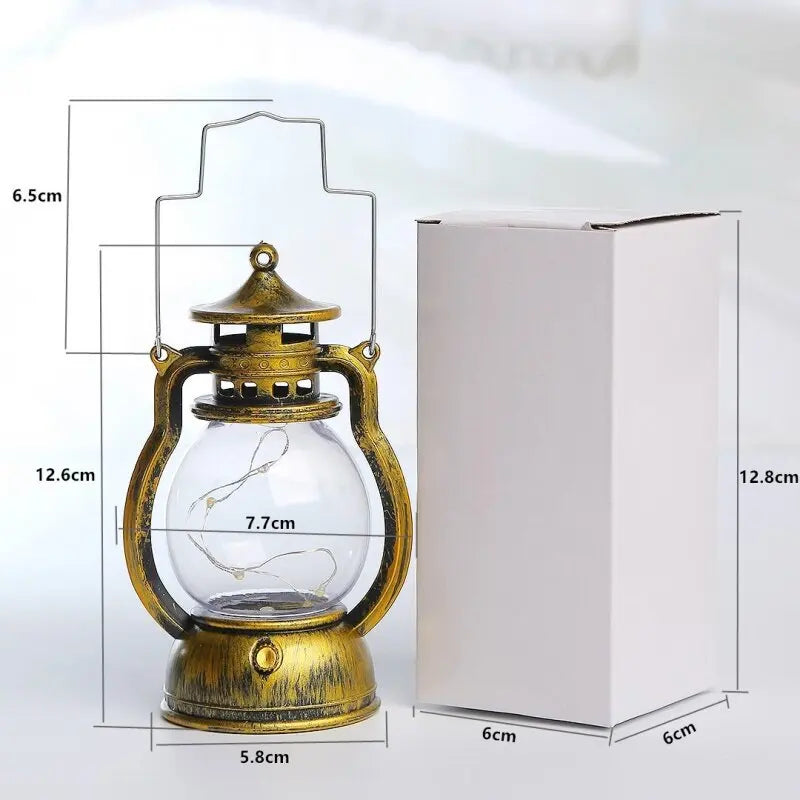 Skorter | GlowLantern - Wireless LED Hanging Lamp in Antique Style