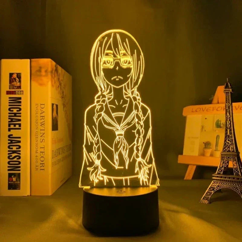 Skorter | LumiAnime - 3D LED Night Light with Dimmable Lighting for Otaku Decor