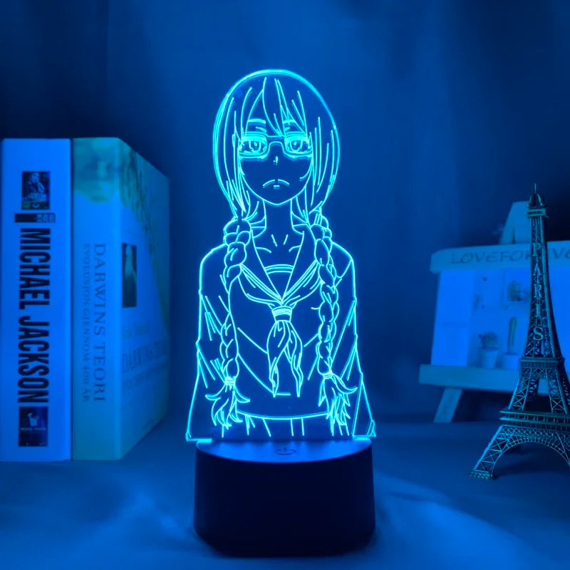 Skorter | LumiAnime - 3D LED Night Light with Dimmable Lighting for Otaku Decor