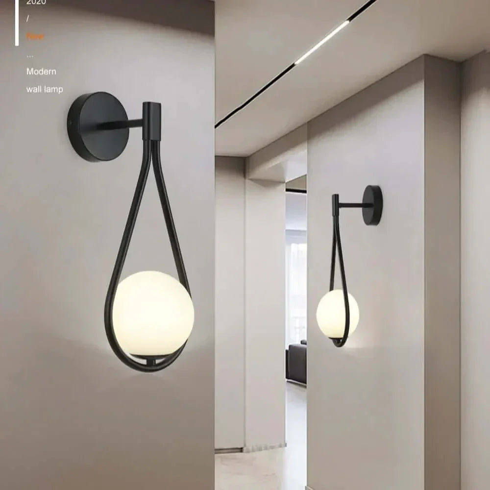 Skorter | Drop Luxury Glass Ball Wall Light