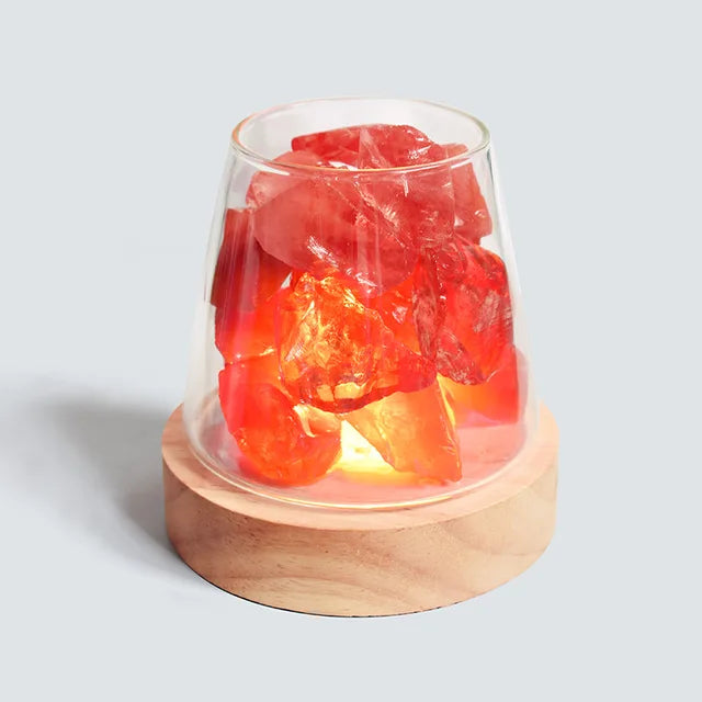 Skorter | Himalaya Salt Lamp - Crystal Night Light & Essential Oil Diffuser