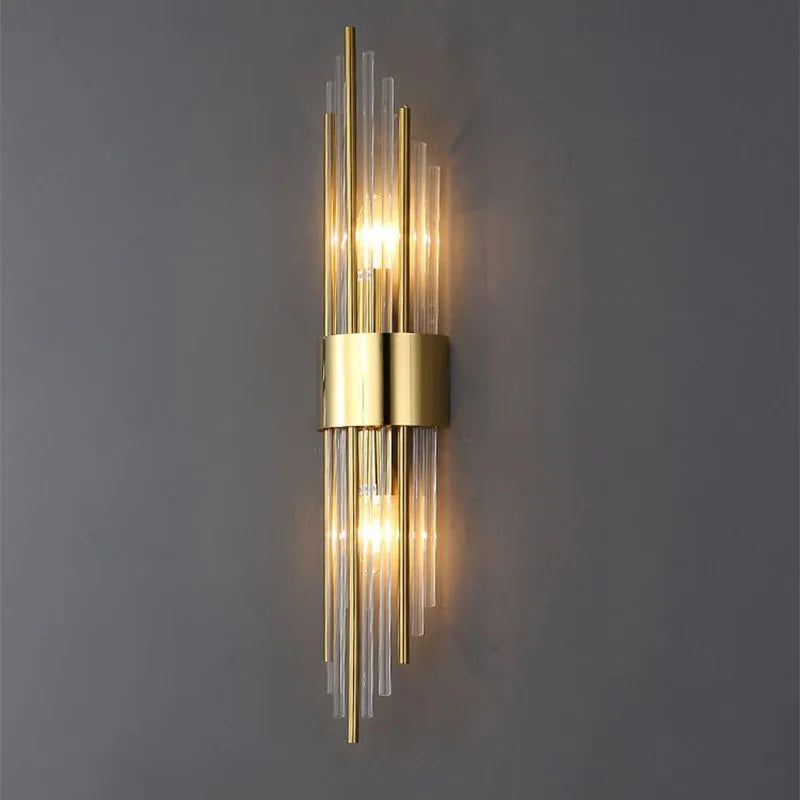 Skorter | Elegant LED Wall Lamp in Gold