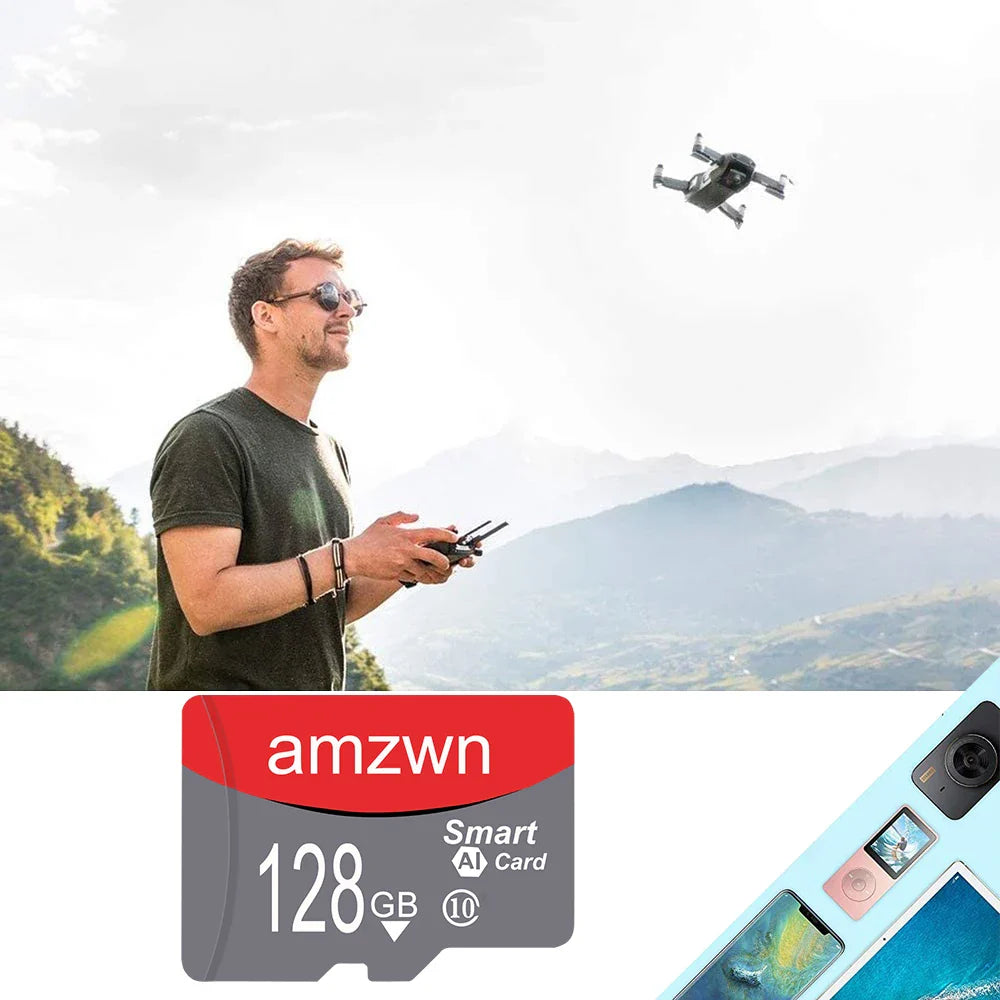 Skorter | 128GB SD/TF Flash Card -32GB to 128GB