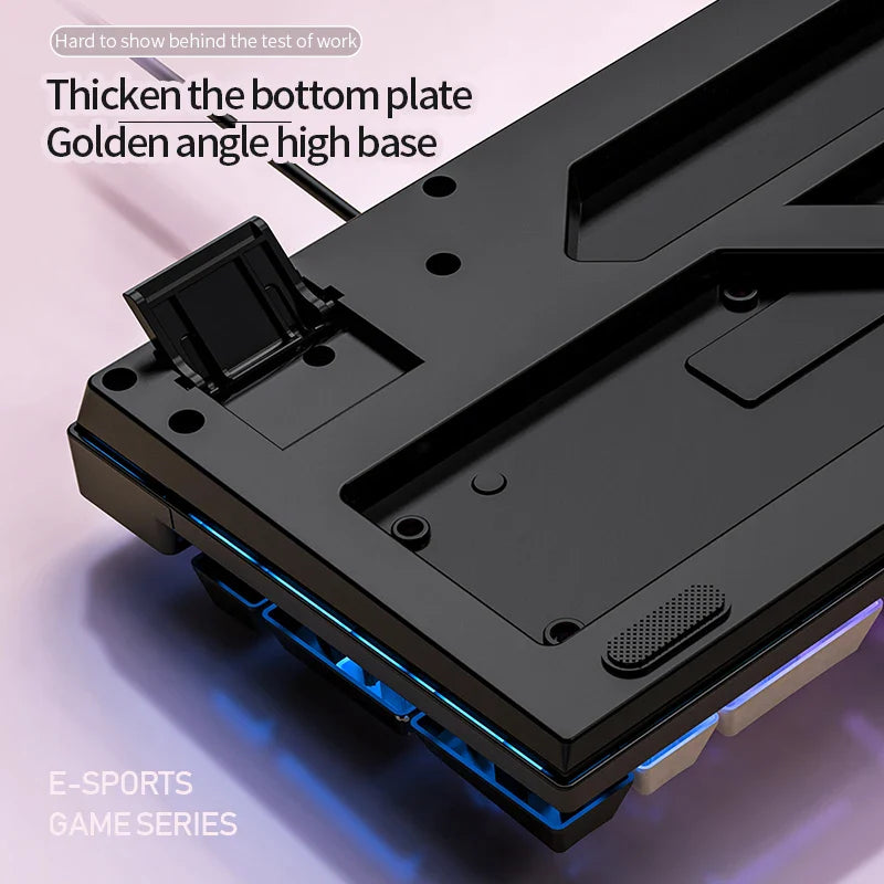 Skorter | 104-Key Wired Gaming Keyboard - Color Matching Backlit