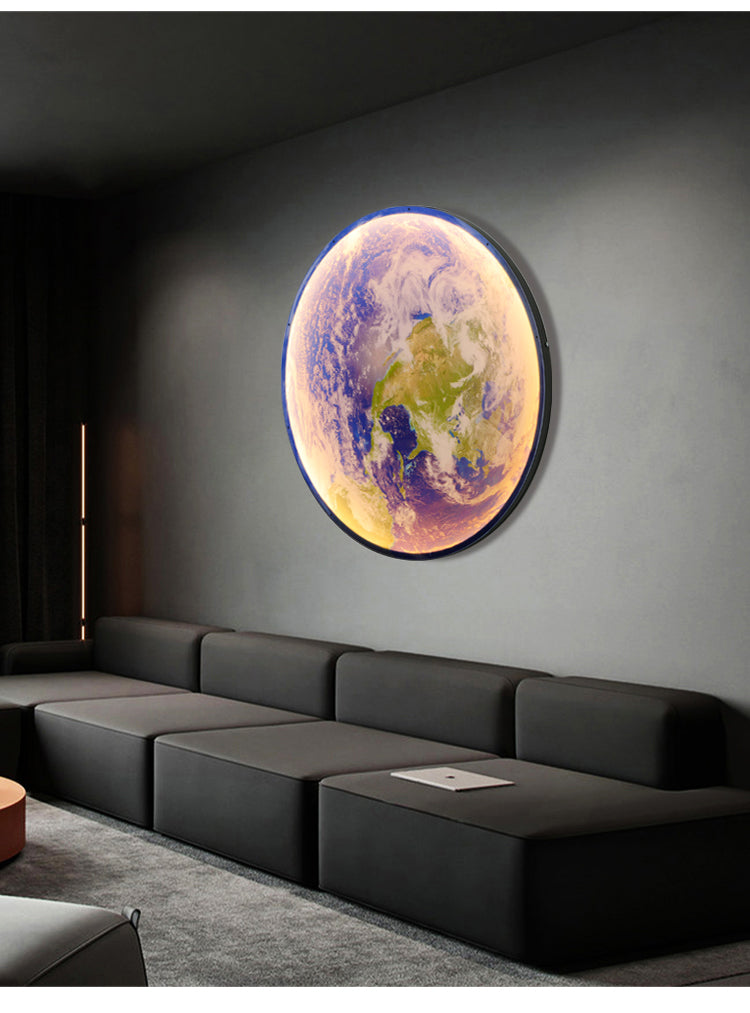 Skorter | 3D LED Moon or Earth Ceiling or Wall Light