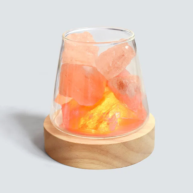 Skorter | Himalaya Salt Lamp - Crystal Night Light & Essential Oil Diffuser