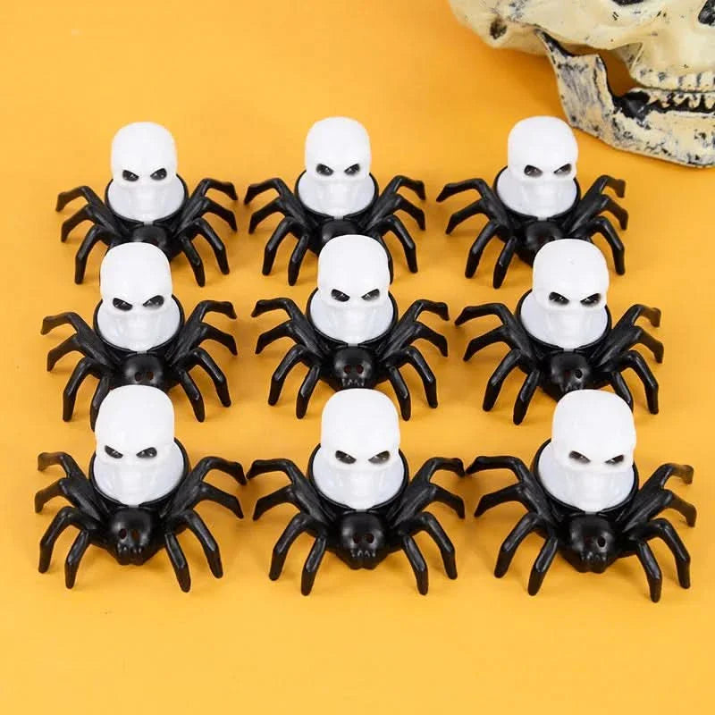 Skorter | Halloween LED Skull & Spider Lamp – Spooky Home Decor