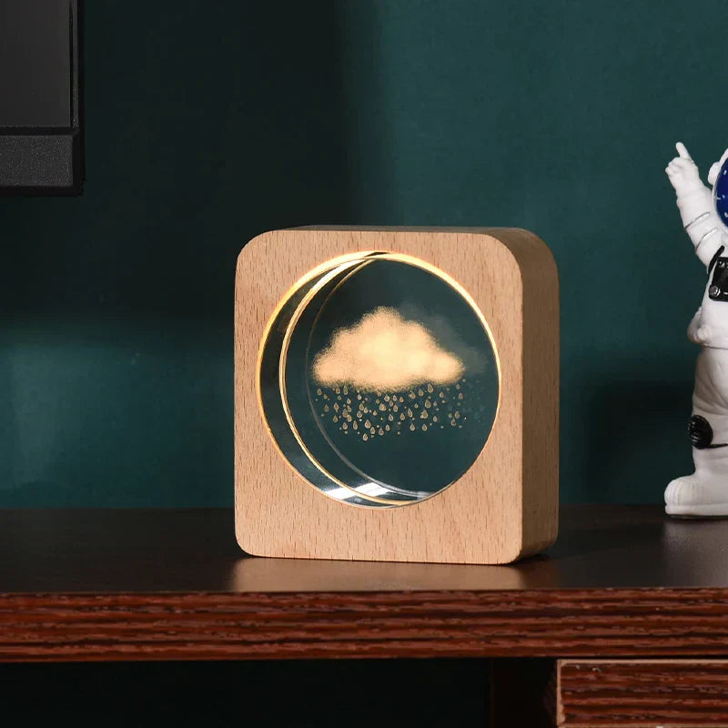Skorter | LumiWood - 3D Wood Night Lamp with Engraving and Warm LED Lighting