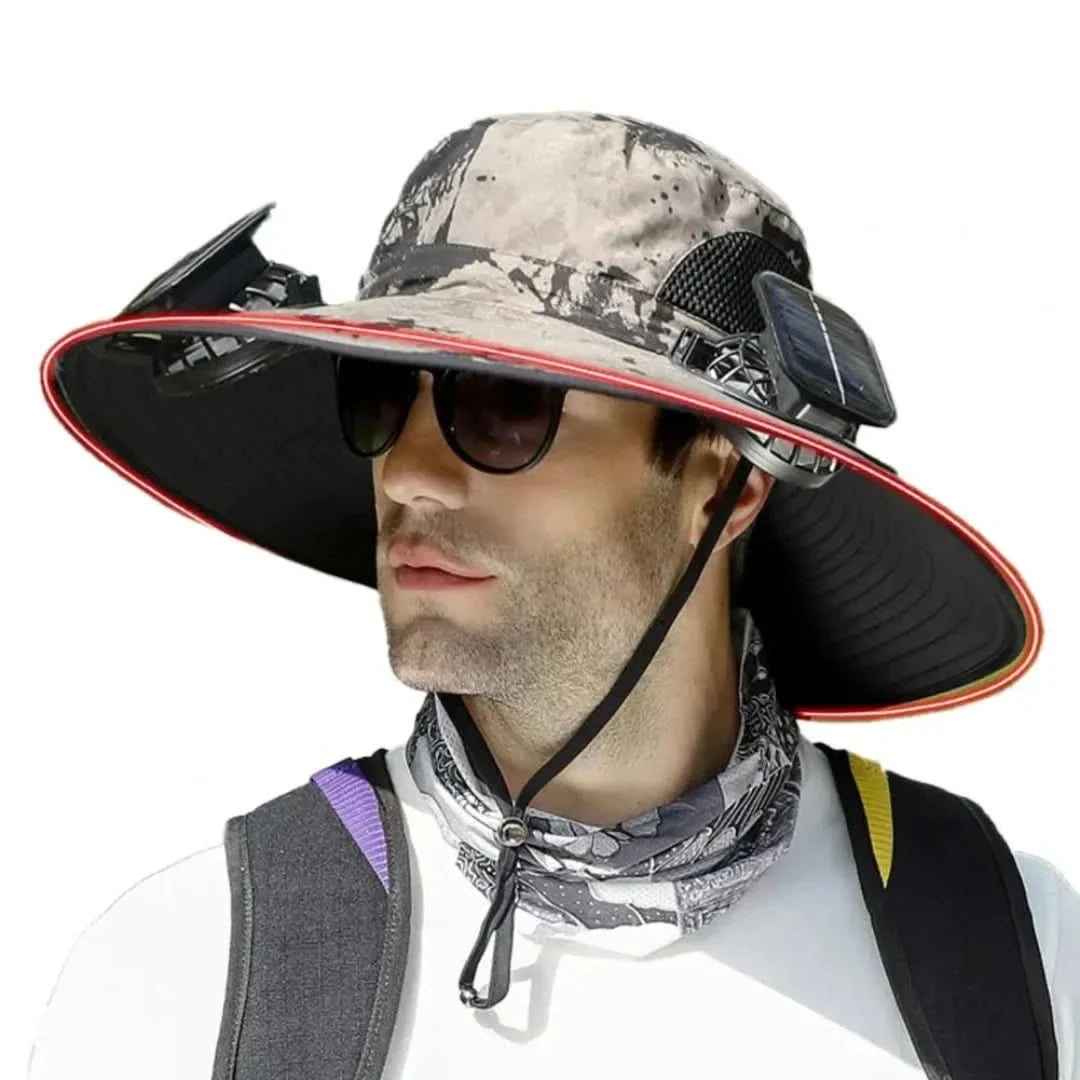 Skorter | Solar Fan Fishing Shoes - Solar Energy & USB Charging