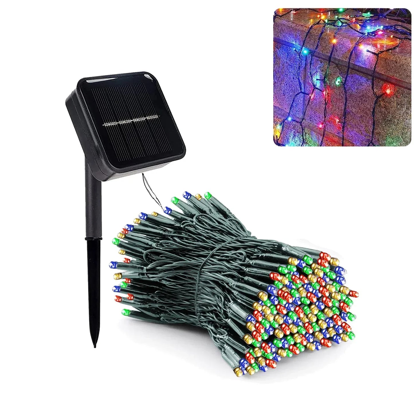 Skorter | EcoGlow - Solar Energy Light Chain 300LED for Christmas