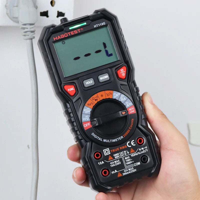Skorter | HT118 Digital Multimeter - True RMS Auto Range NCV