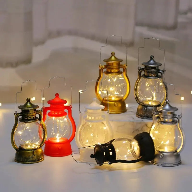 Skorter | GlowLantern - Wireless LED Hanging Lamp in Antique Style