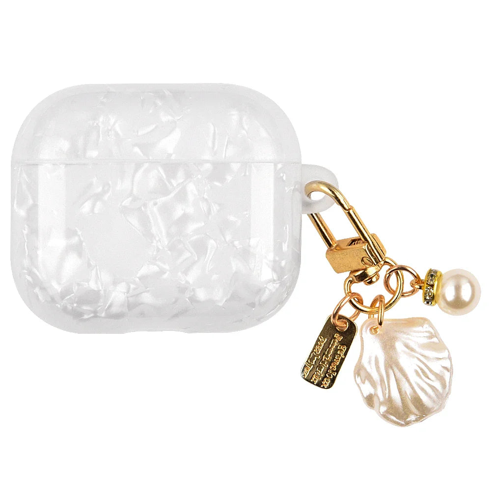 Skorter | Pearl Pendant TPU Case for AirPods Pro 2/3 USB-C