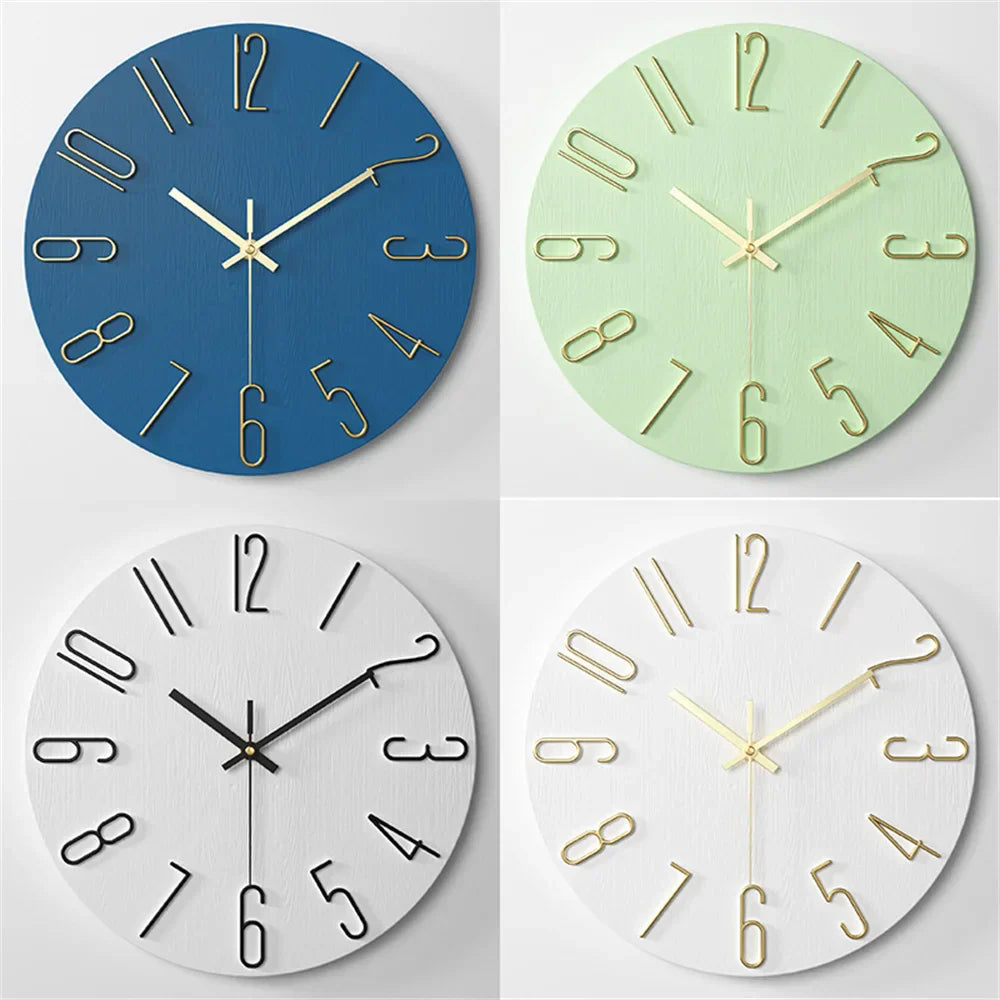 Skorter | Modern Minimalist Wall Clock - Stylish - Functional - Timepiece Design