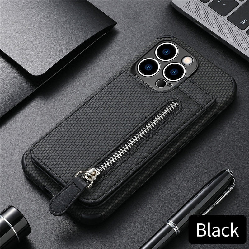 Skorter | Vegan Leather Wallet Case for iPhone