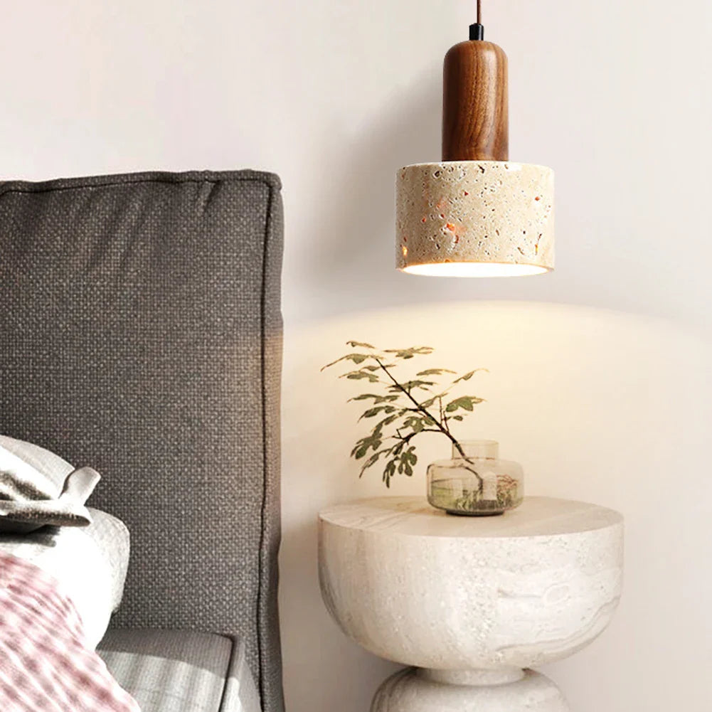 Skorter | Travertin Stone pendant lamp