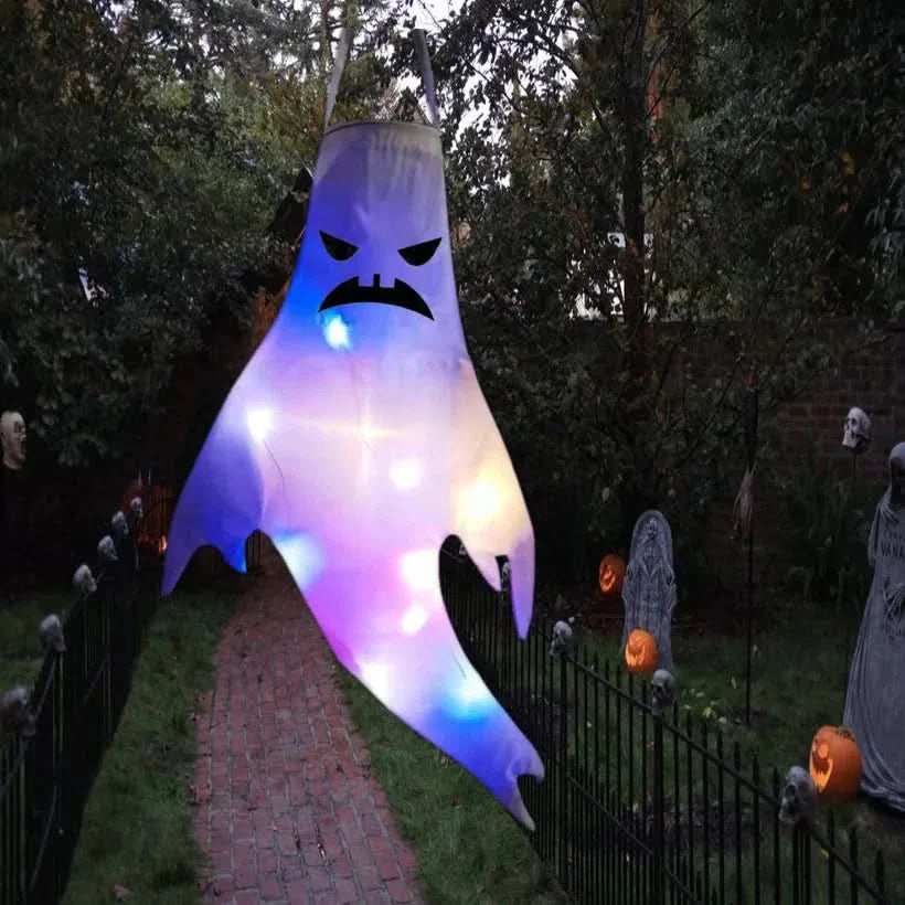 Skorter | Halloween Hanging Ghost Lights – LED Outdoor Decor