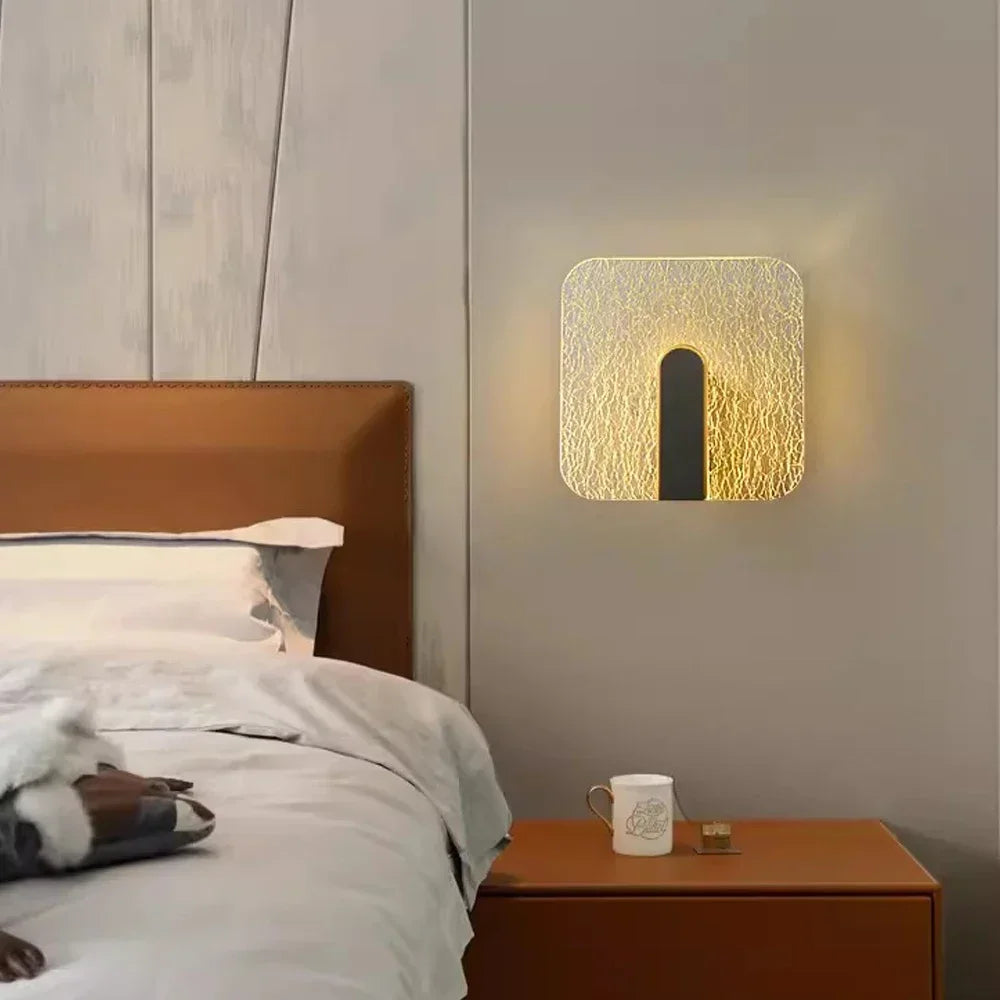 Skorter | NordicGlow - LED Wall Lamp in Acrylic for Bedroom and Living Room