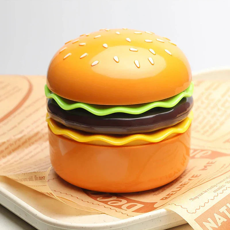 Skorter | LumiGlow - LED Hamburger Night Light with Pencil Sharpener, Creative Desk Lamp