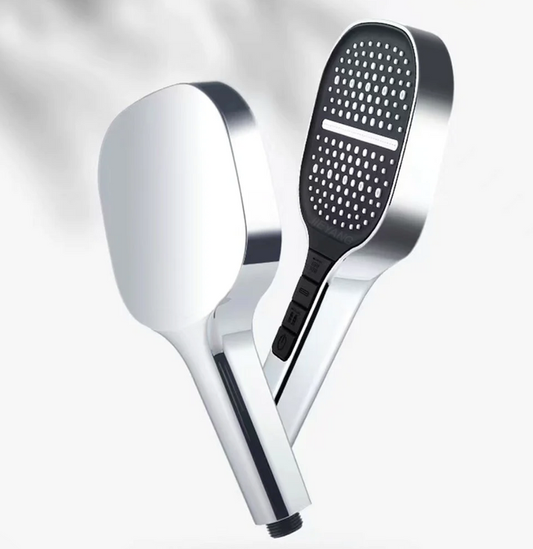 Skorter | AQUAGLOW – LED Showerhead with Spa Effect & 3 Spray Functions