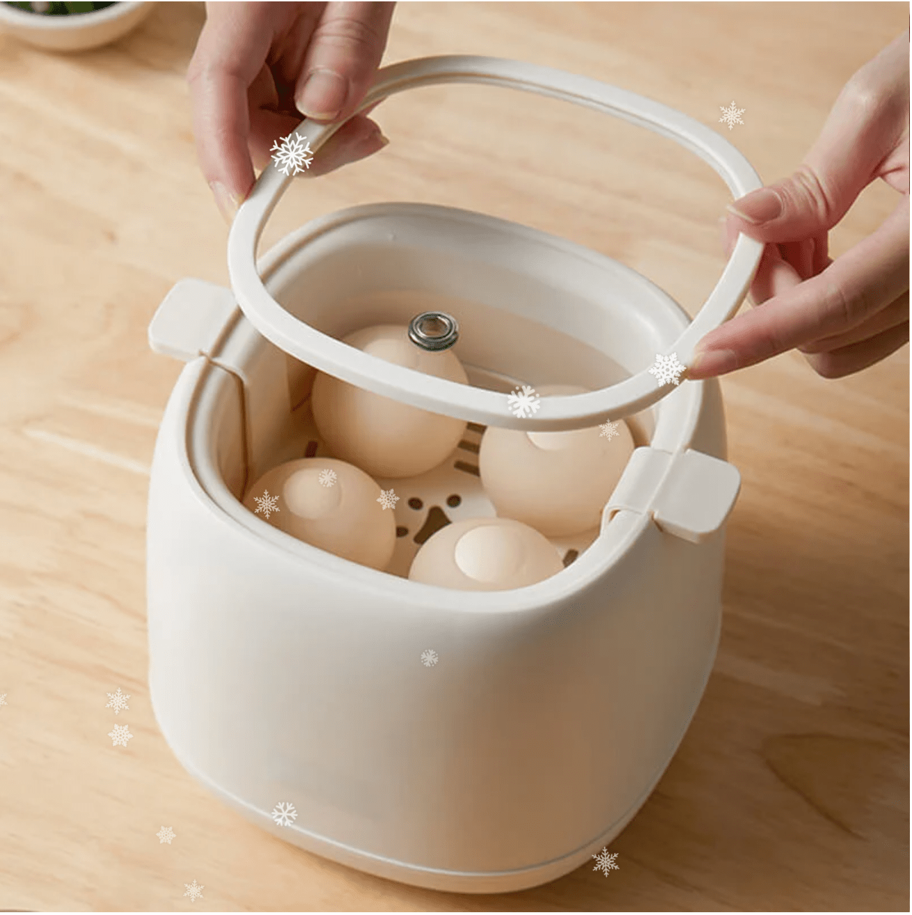 Skorter | EggMaster | Ultra Smart Egg Cooker with 6 Cooking Modes – Perfect Eggs Every Time