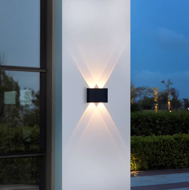 Skorter | Modern Indoor Outdoor Wall Light – Minimalist LED Fixture