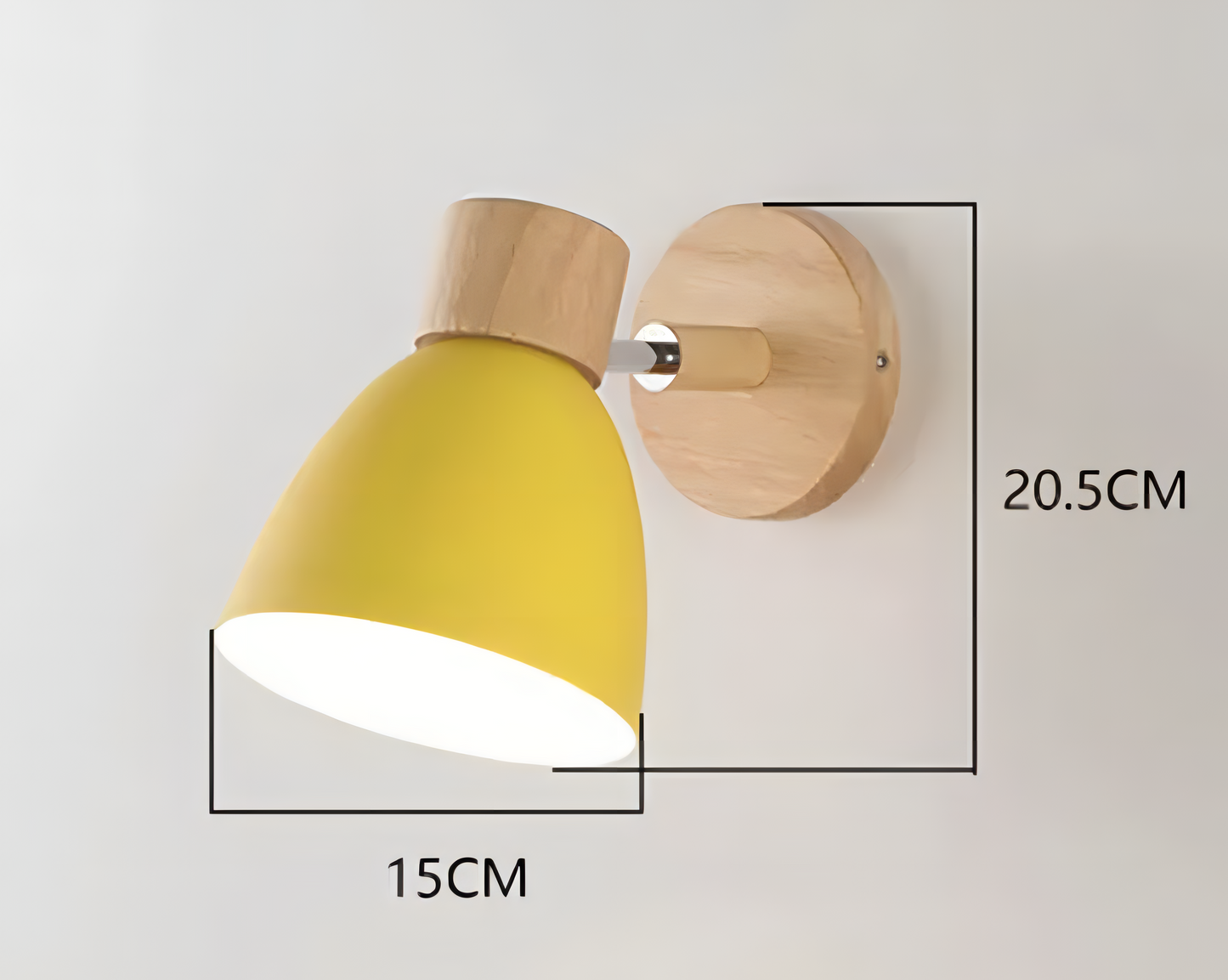 Skorter | Modern Scandinavian pendant lamp in wood with switch