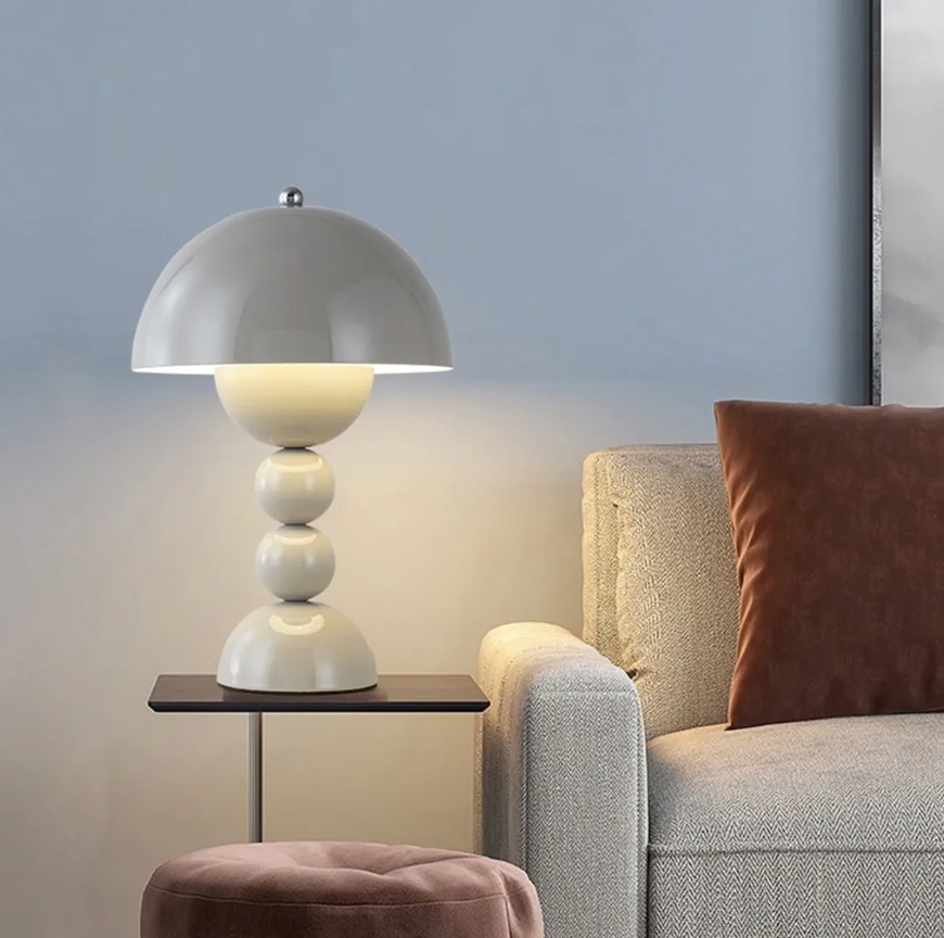 Skorter | Mushroom Dimmerable LED Table Lamp | USB Rechargeable