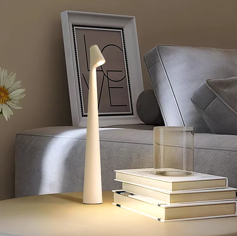 Skorter | LumiLux Portable Touch LED Lamp – Rechargeable, Dimmable and Slim Design