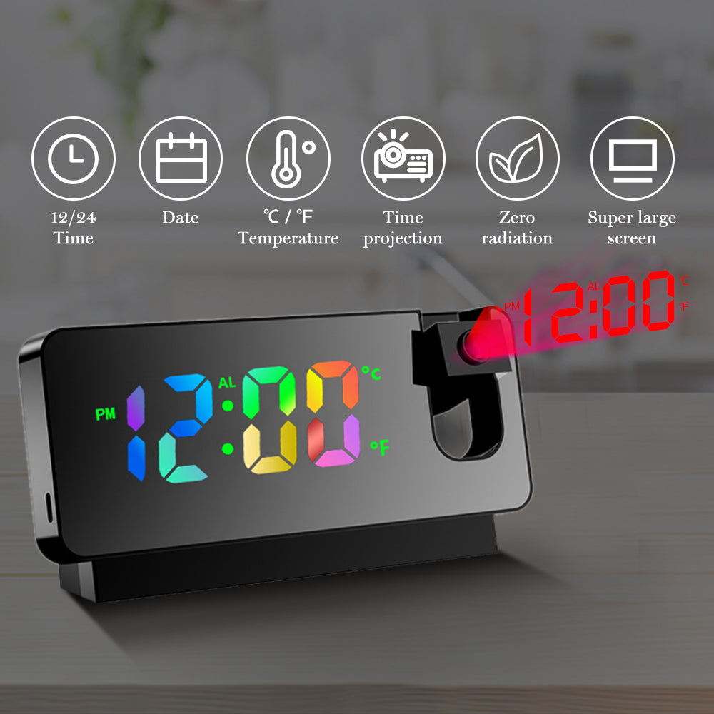 Skorter | LED Ceiling Lamp Projector Alarm Clock