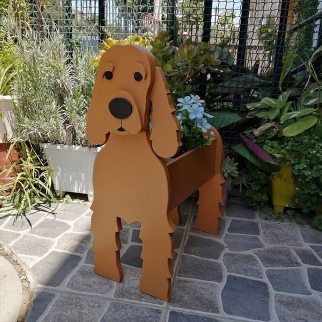 Skorter | Pupcycled - Puppy Plant Holder