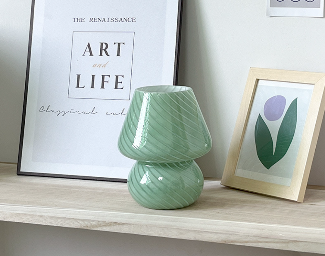 Skorter | Erikä - Mushroom Striped Lamp