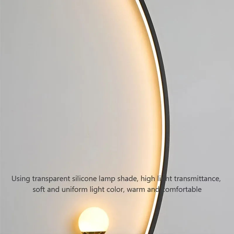 Skorter | Contemporary Edge Wall Lamp – Black & Gold Indoor/Outdoor Lighting for Modern Spaces