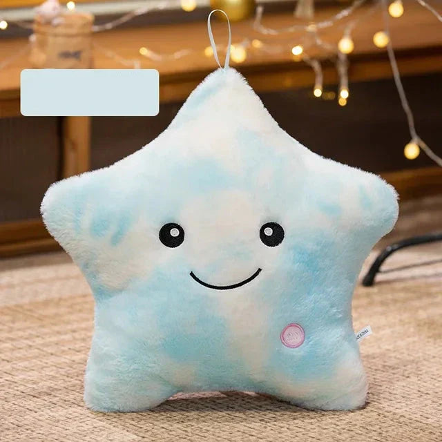 Skorter | LED Star Plush Light - Soft Glow Star Pillow Doll, Plush Toy for Kids & Home Decor, Perfect Birthday Gift