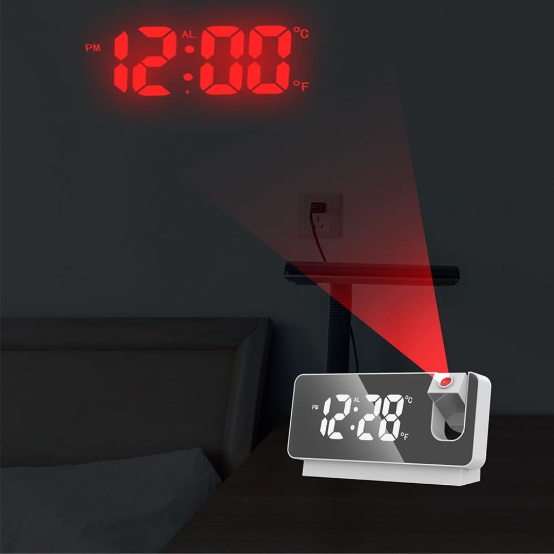 Skorter | Ceiling Projector - Alarm Clock With Large Projector