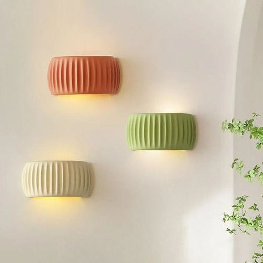 Skorter | LumeResin Artistic Resin LED Wall Light