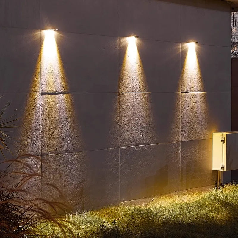 Skorter | EcoRadiance Solar Accent Lights 2-Piece Set | Outdoor Lighting | Energy Efficient | Decorative Light for Garden & Terrace