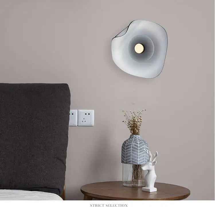 Skorter | ClearAura - Sleek Glass Wall Lamp