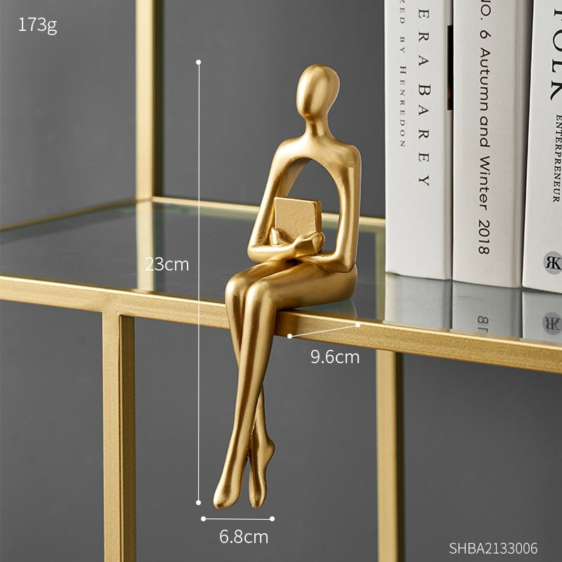 Skorter | Modern Figurines Abstract Home Decor Sculpture