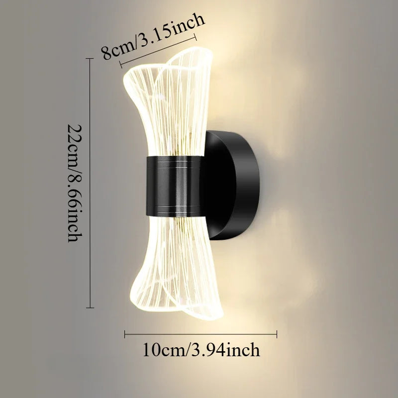 Skorter | GlowCurve - Modern LED Wall Lamp For Bedroom and Living Room