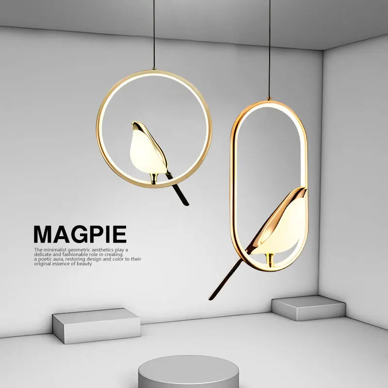 Skorter | Magpie Bird Pendant Lamp
