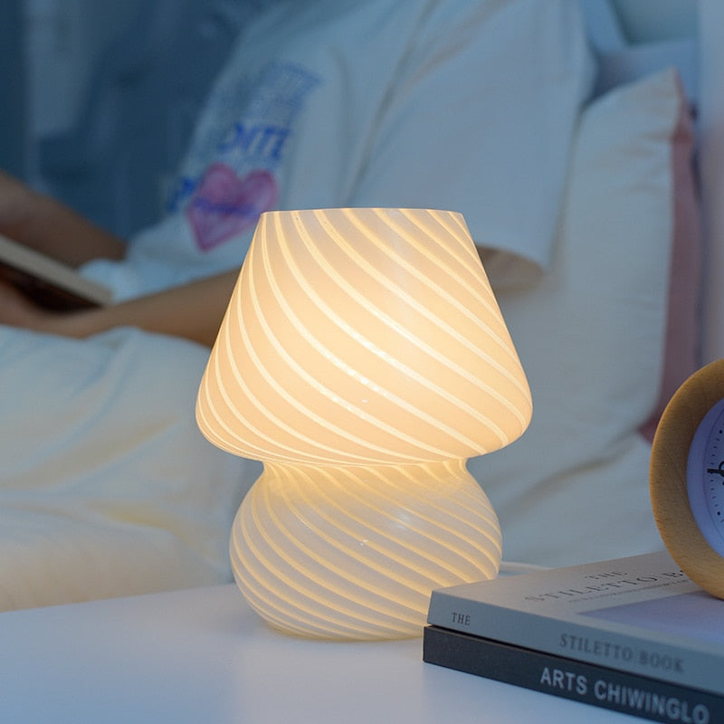 Skorter | Erikä - Mushroom Striped Lamp