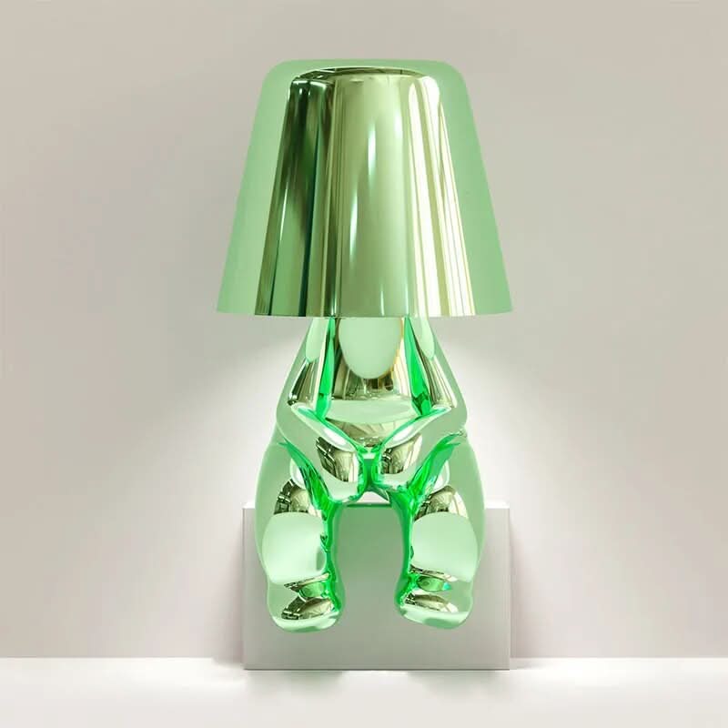 Skorter | Goldie Resin Thinker LED Table Lamp