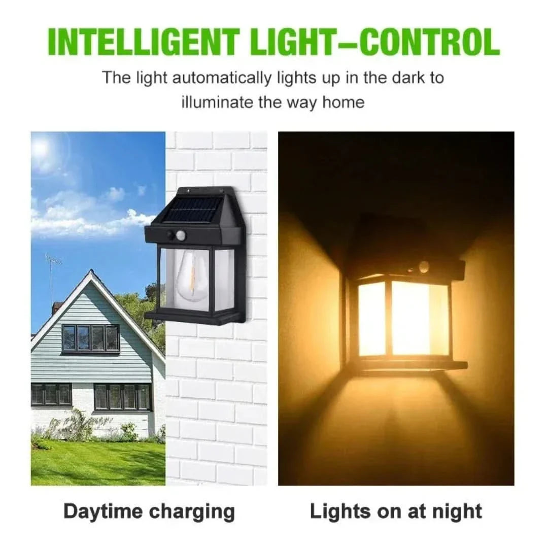 Skorter | Solar-powered wall lamp | Outdoor
